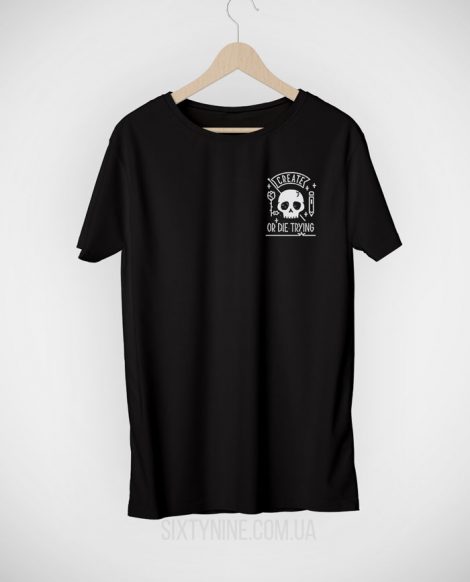 Футболка Create or Die Trying Small