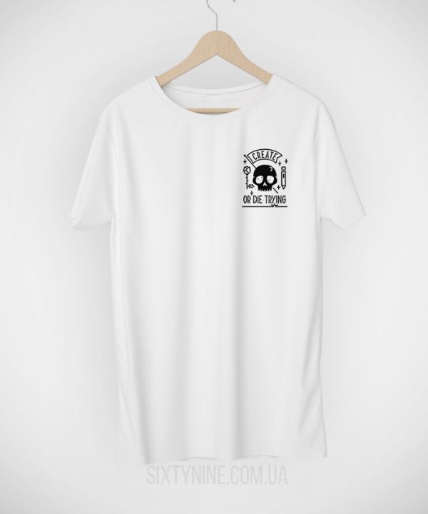 Футболка Create or Die Trying Small — фото 2