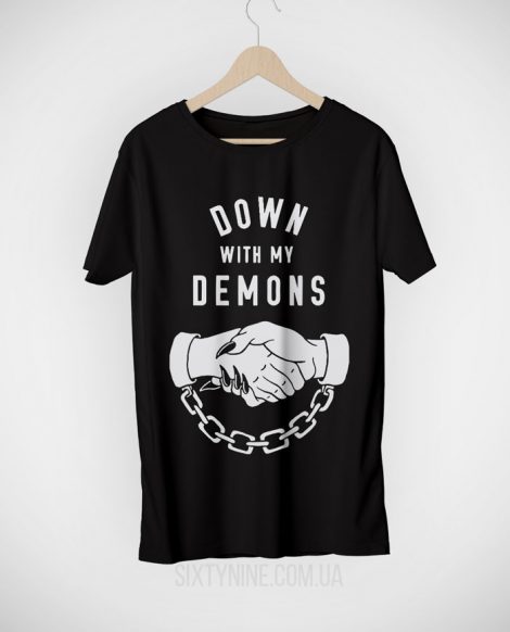 Футболка Down with my Demons