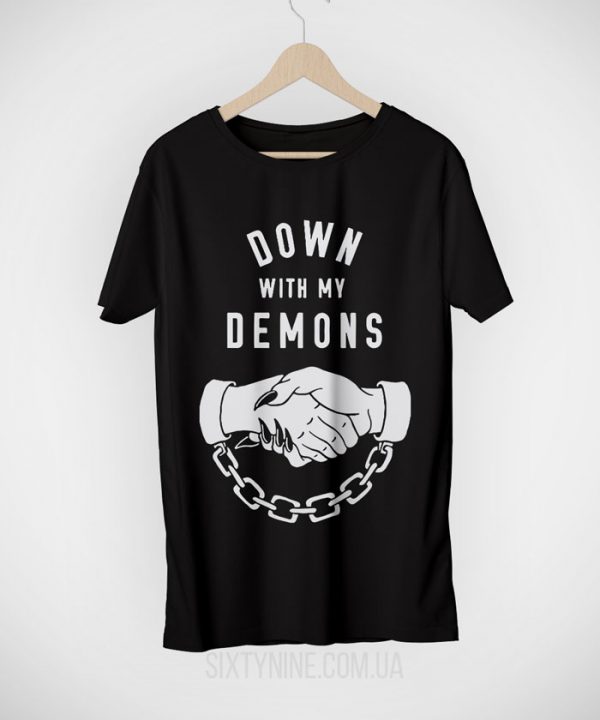 Футболка Down with my Demons