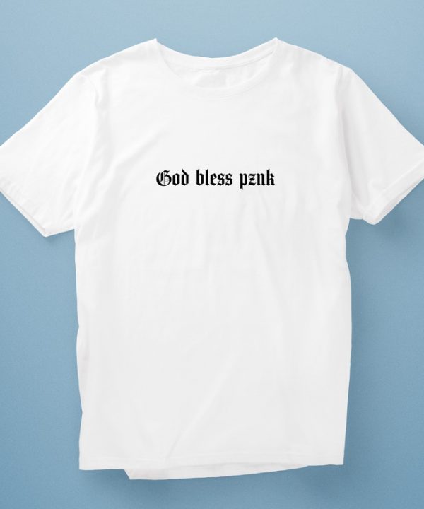 Футболка "God bless pznk"