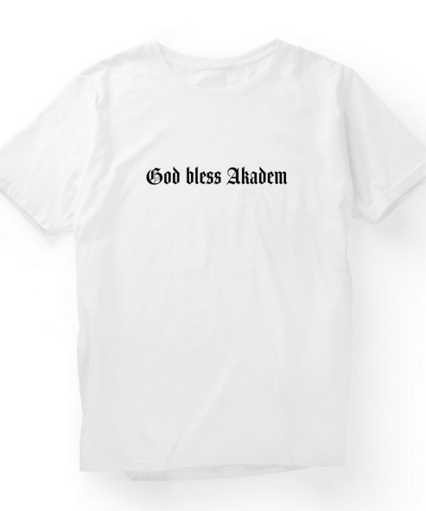 Футболка "God bless Akadem" — фото 2