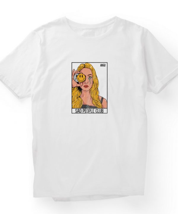 Футболка "Sad people club"