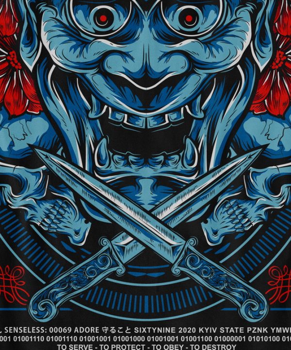 Футболка "Hannya ERR" — фото 3