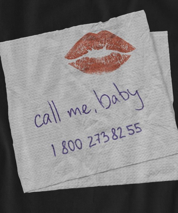 Футболка "Call me, baby" — фото 2