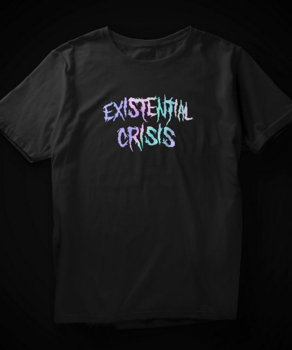 Футболка "Existential crisis Holographic"