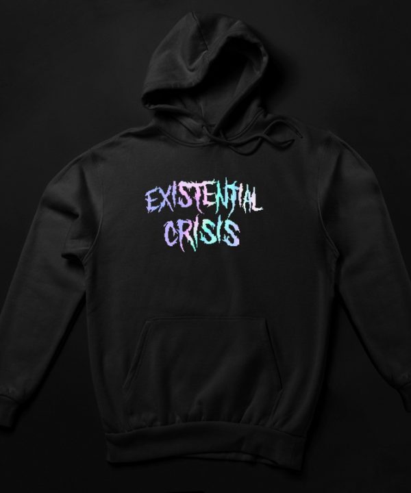 Худі "Existential crisis Holographic"