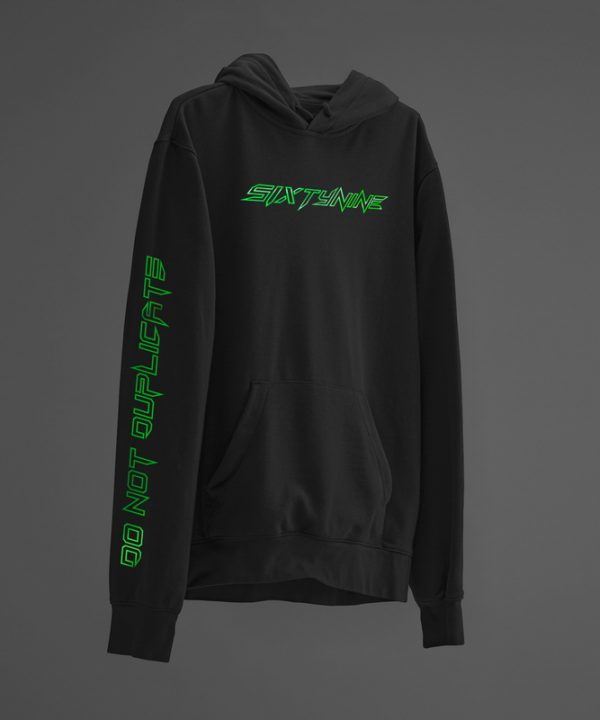 Худі "Sixtynine Green Holo"