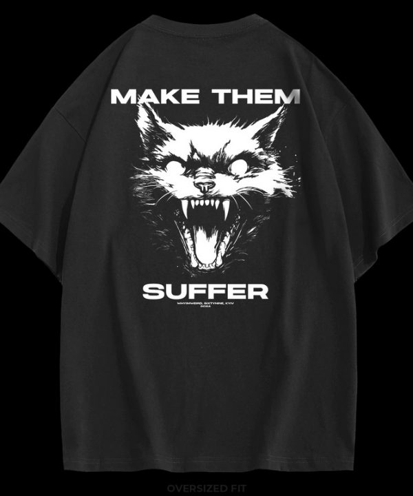 Футболка "make them suffer"