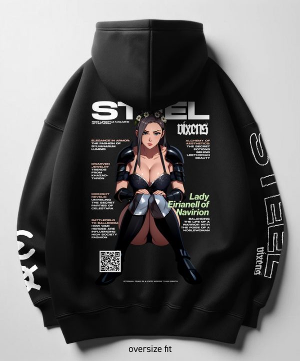 Худі оверсайз Steel Vixens - S1