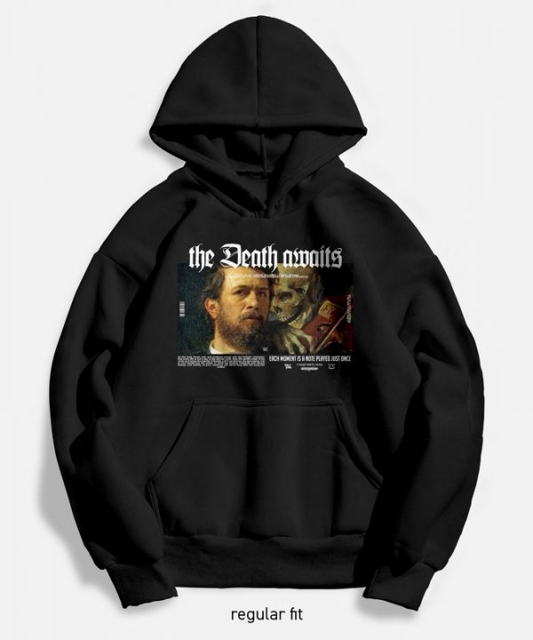 Худі "the death awaits"