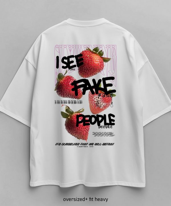 Футболка "fake people" — фото 2