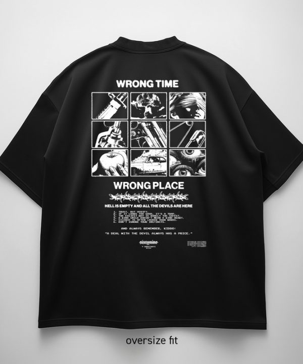 Футболка "wrong time" — фото 2