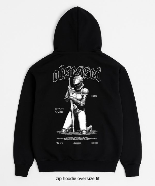 obsessed - Зіп Худі Оверсайз